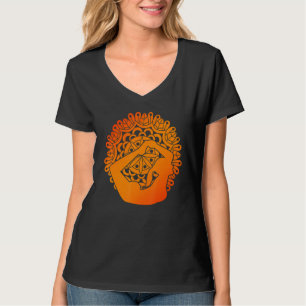 Zen-Buddhismus Spirituelle Meditation Mandala Yoga T-Shirt