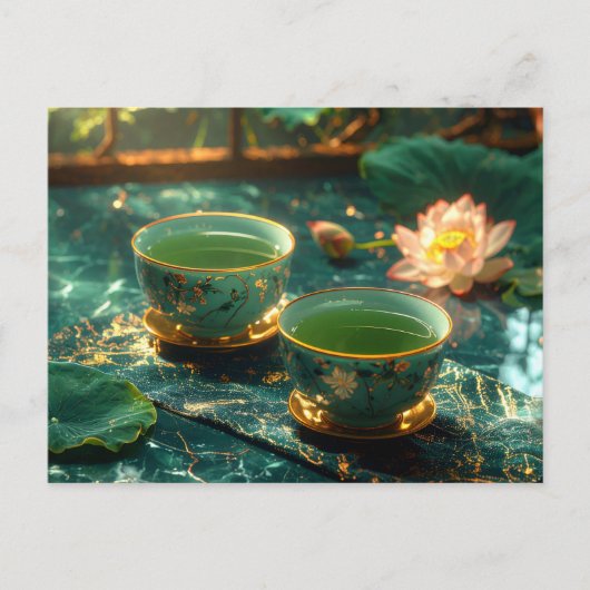 ZEN-BUDDHISMUS - TEZEREMONIE POSTKARTE (Vorderseite)