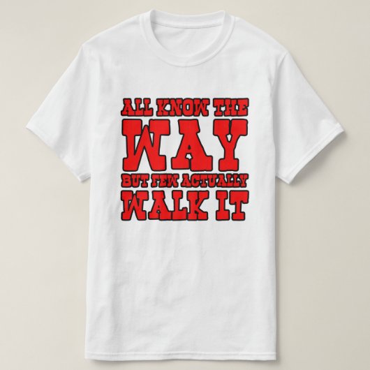 Zen Buddhismus Western Style T-Shirt (Design vorne)