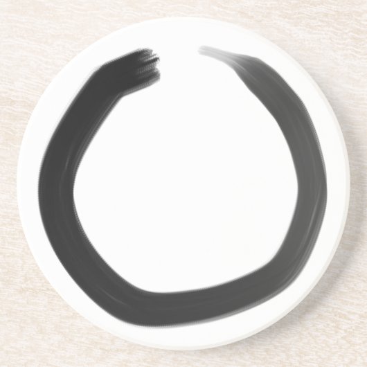 Zen Buddhist Enso Circle Untersetzer (Vorne)