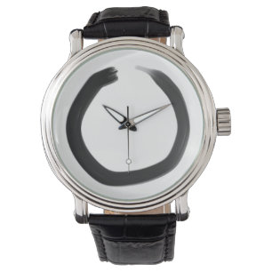 Zen-Buddhist Enso Kreis Armbanduhr