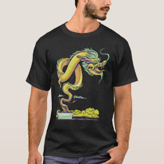 Zen Buddhist japanischen ästhetischen Drachen Bons T-Shirt