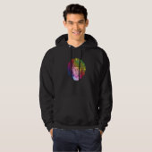 Zen Buddhist Mantra Colorful Mandala Zen Buddhism  Hoodie (Vorne ganz)