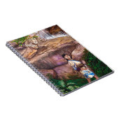 Zen-Buddhist-Tiger und Erdbeere Notizblock (Rechte Seite)