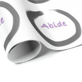 Zen-buddhistische Enso-Zirkel Geschenkpapier (Rolleneckpunkt)