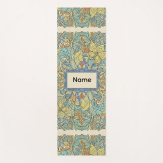 Zen Butterfly Floral Pro Yoga Mat Yogamatte