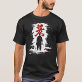 Zen Calligraphy Japanese Art Graphic Design T-Shirt (Vorderseite)
