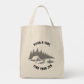 Zen Camper Abzeichen Tragetasche (Rückseite)