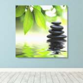 Zen Canvas Print Leinwanddruck (Insitu (Holzboden))