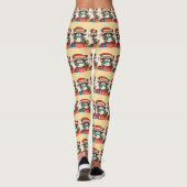 Zen Capybara Leggings (Rückseite)