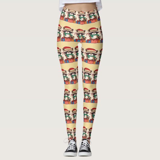 Zen Capybara Leggings (Vorderseite)