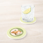 Zen Capybara Yin Yang Getränkeuntersetzer (Seite)