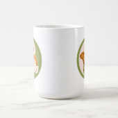 Zen Capybara Yin Yang Kaffeetasse (Mittel)