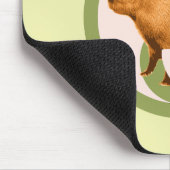 Zen Capybara Yin Yang Mousepad (Ecke)