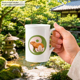 Zen Capybara Yin Yang Porzellantasse