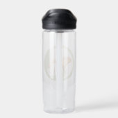 Zen Capybara Yin Yang Trinkflasche (Rückseite)