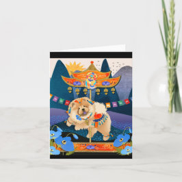 ZEN CARNIVAL - Chow Art Cards Feiertagskarte