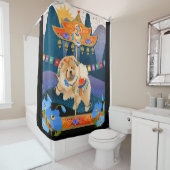 ZEN CARNIVAL Chow-Duschvorhang Duschvorhang (Beispiel)