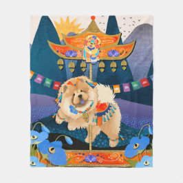 ZEN CARNIVAL Chow - Fleece decke 3 Größen