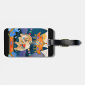 ZEN CARNIVAL Chow - Gepäckmarke Gepäckanhänger (Rückseite horizontal)