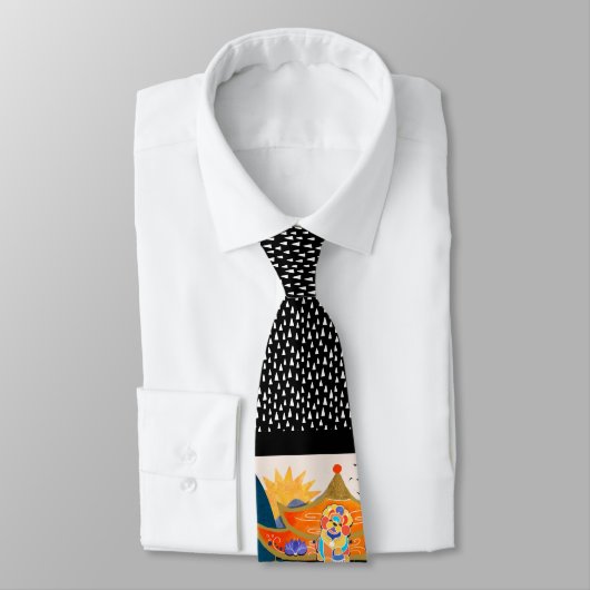 ZEN CARNIVAL Chow-necktie Krawatte (Gebunden)