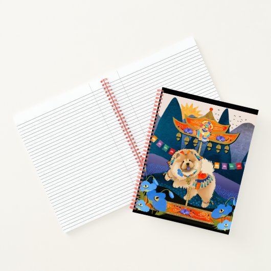 ZEN CARNIVAL Chow - Notebook Notizblock (Innenseite)