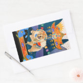 ZEN CARNIVAL Chow RECTANGLE Sticker (Umschlag)