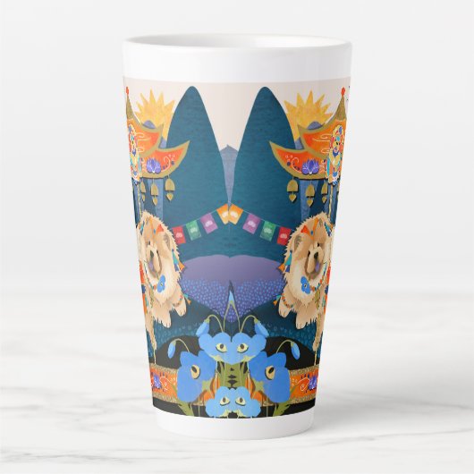 ZEN CARNIVAL Chow - Tasse-Verpackungsdesign Milchtasse (Vorderseite)