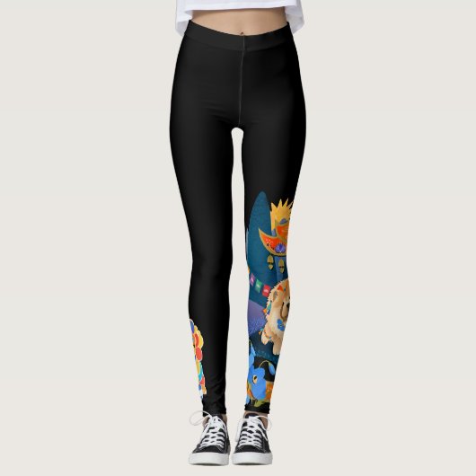 ZEN CAROUSEL LEGGINGS (Vorderseite)