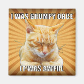 Zen Cat Magnet (Vorne)