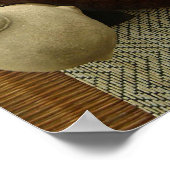 Zen Cat Poster (Ecke)