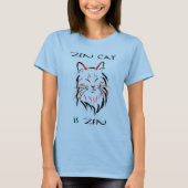 Zen Cat - T - Shirt (Vorderseite)