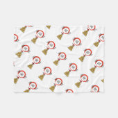 Zen Christmas Designs Fleecedecke (Vorderseite (Horizontal))