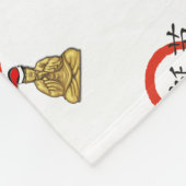 Zen Christmas Designs Fleecedecke (Ecke)