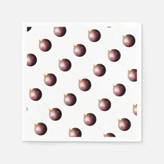 Zen Christmas Designs Serviette (Vorderseite)