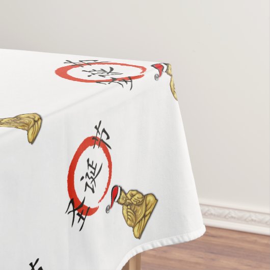 Zen Christmas Designs Tischdecke (Beispiel)