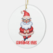 Zen Christmas Santa Ornament (Links)