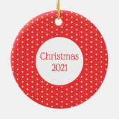 Zen Christmas Santa Ornament (Hinten)