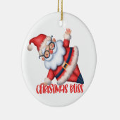 Zen Christmas Santa Ornament (Rechts)