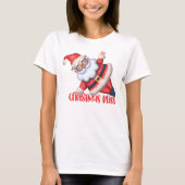 Zen Christmas Santa T - Shirt (Vorderseite)