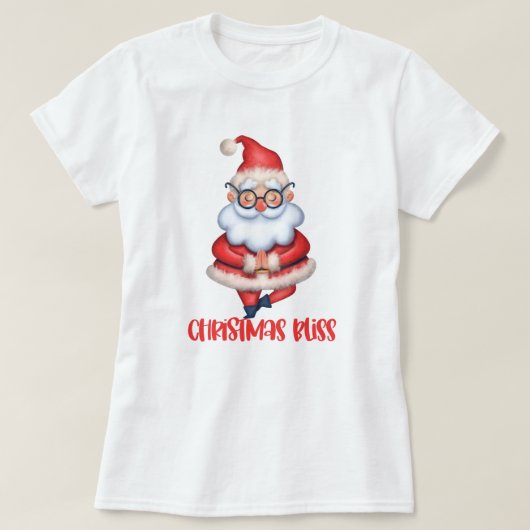 Zen Christmas Santa T - Shirt (Design vorne)