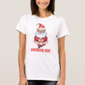 Zen Christmas Santa T - Shirt (Vorderseite)