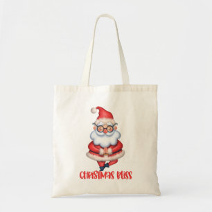 Zen Christmas Santa Tote Bag Tragetasche