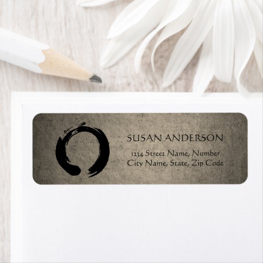 Zen-Circle-Address-Label (Insitu)