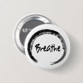 Zen Circle - Breathe - Buttons für das Yoga-Button (Vorne & Hinten)