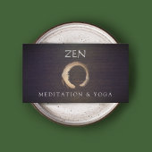 Zen Circle Enso Yoga Instructor and Meditation Visitenkarte