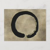 ZEN CIRCLE POSTKARTE (Vorderseite)