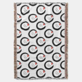 Zen Circle with Christmas Kardinal Decke (Vorderseite Vertikal)