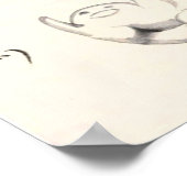 Zen Classics - Gibon Sengai - Hotei Point Poster (Ecke)