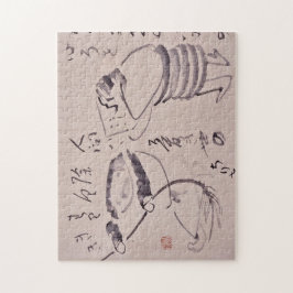 Zen Classics - Gibon Sengai - Kanzan and Jittoku Puzzle